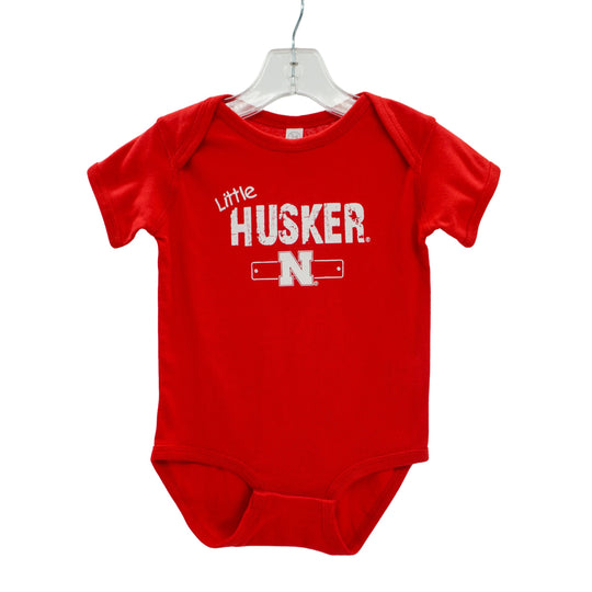 Little Husker Onesie | Red | Multiple Sizes | Lou's Sporting Goods | 25N21IC