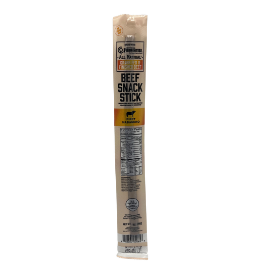 Fiery Habanero Flavor Beef Stick | 1 oz | JVL Enterprises
