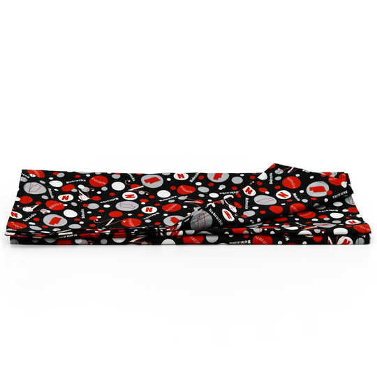 72" Table Runner | Nebraska Design | Multiple Colors | Lori's Specialty Designs
