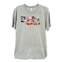 SALE | Nebraska License Plate Light Gray T-Shirt | Multiple Sizes