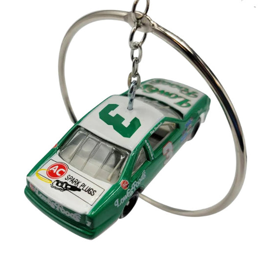 Green & White Dale Earnhardt Sr. Car Figurine