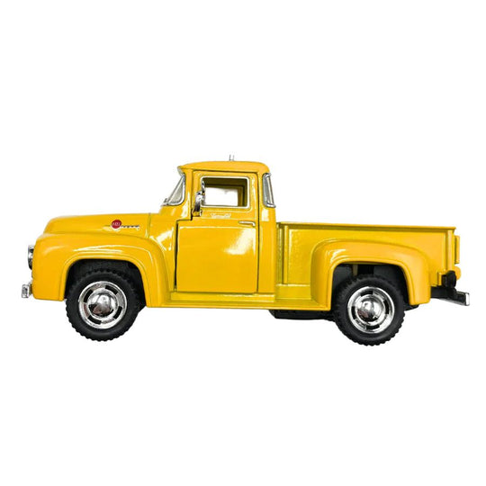 Yellow 1956 Ford F100