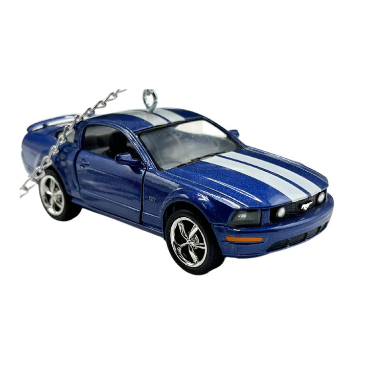 Blue 2005 Mustang GT Figurine