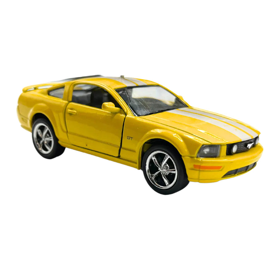 Yellow 2005 Mustang GT Figurine 