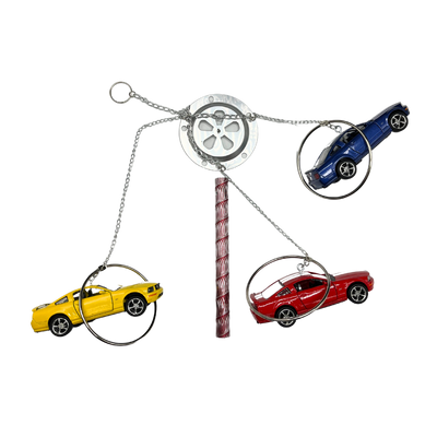 2005 Mustang GT Wind Chime |Outdoor and Yard Decor Essentials | Perfect Gift For Sport Car Lovers | Made In Nebraska | Clear, Tinkling Symphony | Made With Long-Lasting Materials | Shipping Included