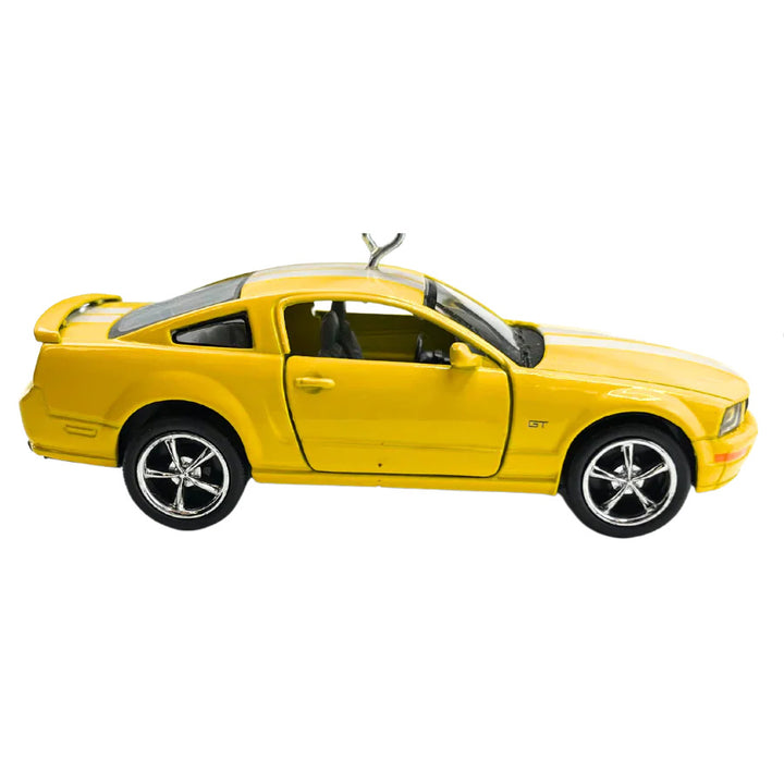 Yellow 2005 Mustang GT Figurine