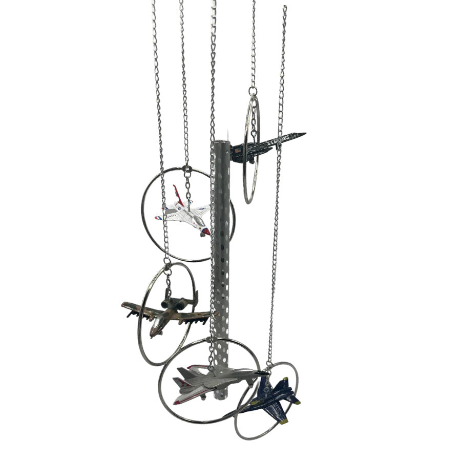 Fighter Plane Wind Chime