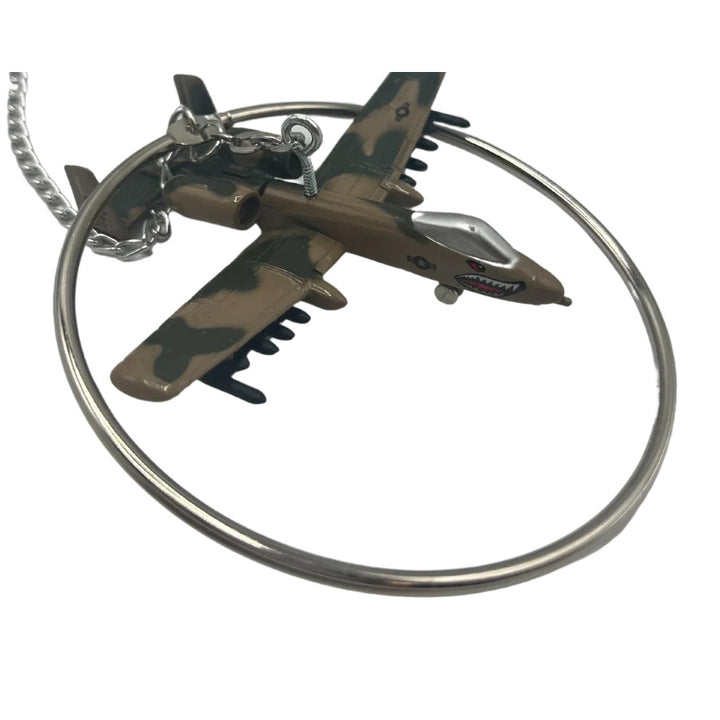 Camo Fighter Plane Figurine