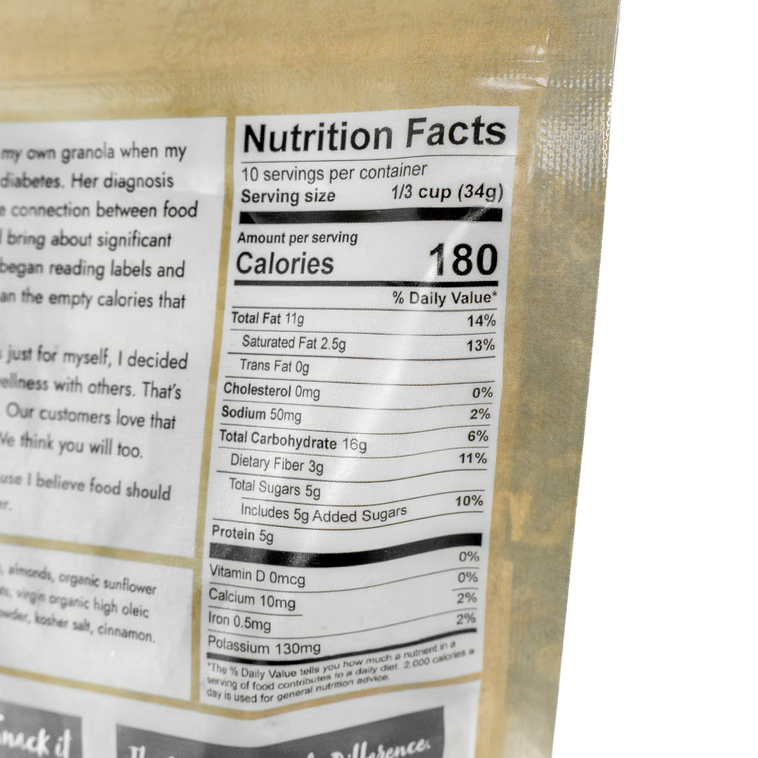 Maple Cinnamon Granola | 12 oz | Grounded Granola