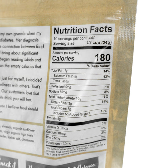 Maple Cinnamon Granola | 12 oz | Grounded Granola