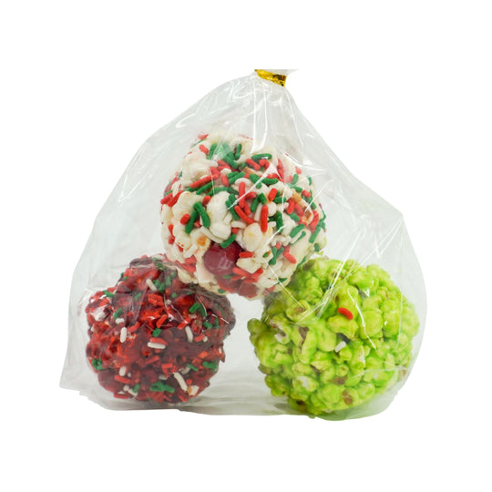 Chewy Marshmallow Popcorn Balls | 3 oz | Multiple Flavors | Gold Dust Kettle Corn
