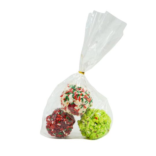 Chewy Marshmallow Popcorn Balls | 3 oz | Multiple Flavors | Gold Dust Kettle Corn