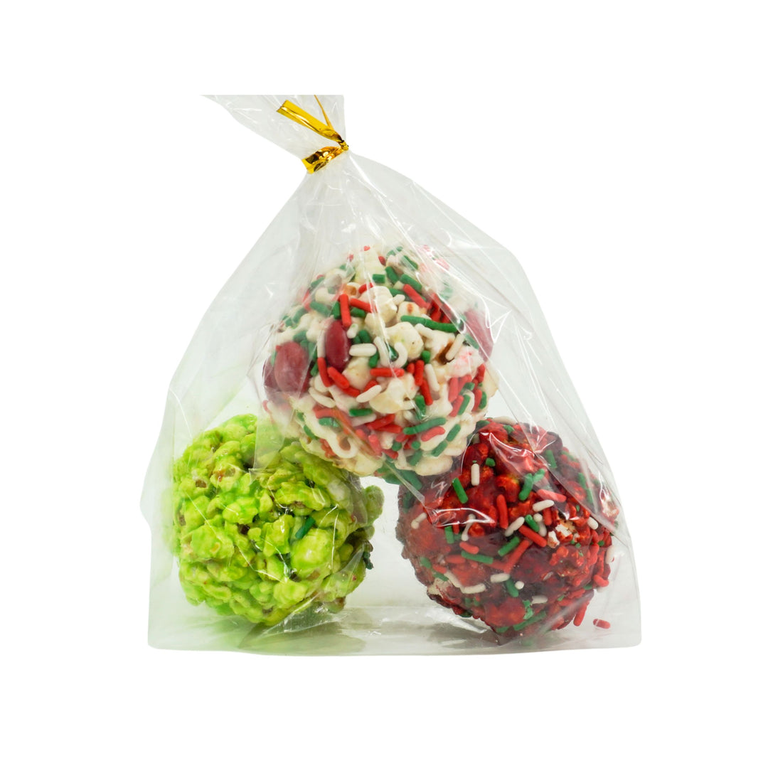 Chewy Marshmallow Popcorn Balls | 3 oz | Multiple Flavors | Gold Dust Kettle Corn