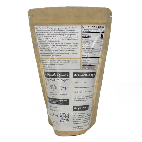 Mexican Chocolate Granola | 12 oz | Grounded Granola