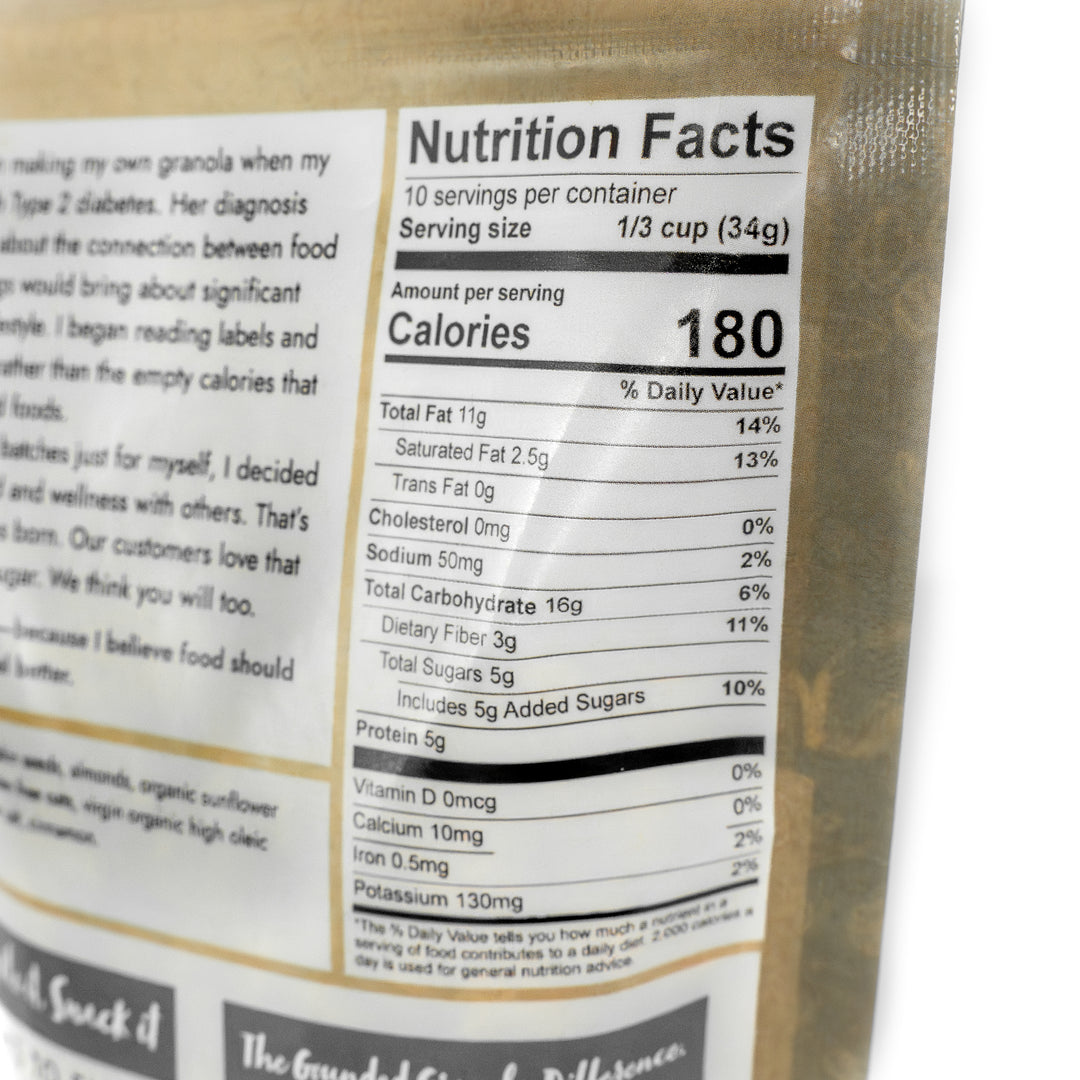 Mexican Chocolate Granola | 12 oz | Grounded Granola