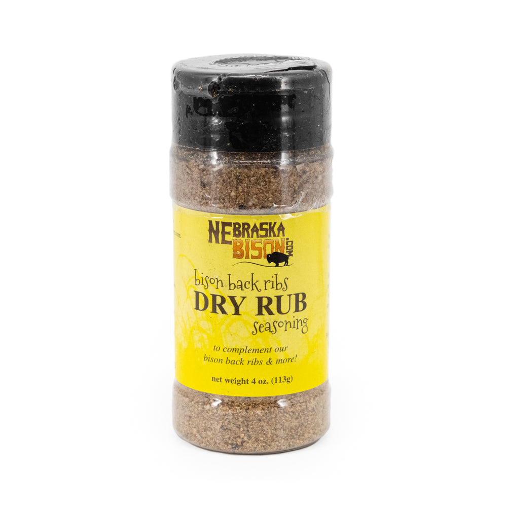 Bison Back Ribs Dry Rub Seasoning | Pack of 3 | Specially Formulated | Great for Bison Meat | Delicious and Savory Flavor | 4 oz. Bottle | Perfect Seasoning For BBQ Or Smoker Fanatic | Carefully Crafted To Perfection | Perfect Blend Of Spices