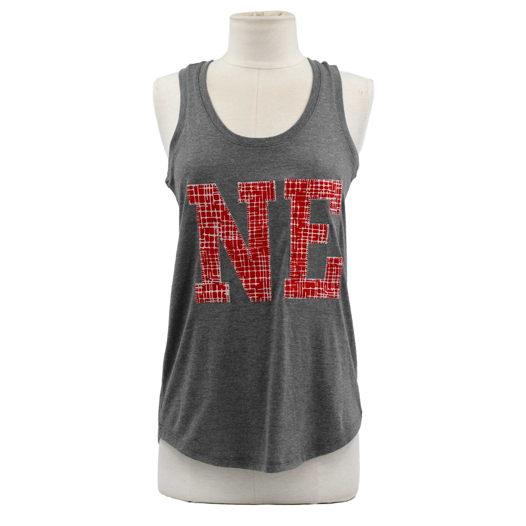 NE Abstract Cross-Hatch Tank Top | Multiple Sizes | Small Town Famous
