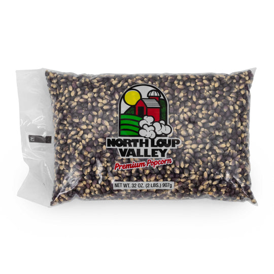 Blue Un-popped Popcorn Kernels | 2 lb | 3 Pack | Non-GMO | Shipping Included | Popcorn County USA | North Loup Valley