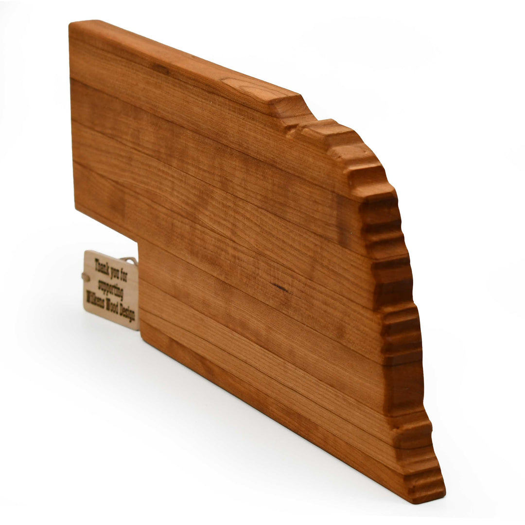 Nebraska Glued Cutting Board | Multiple Design Options | 17" x 8" x 1" | Wilkens Wood Design