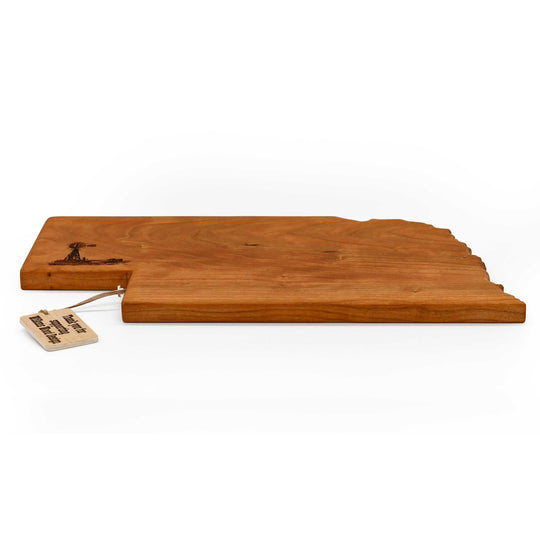 Nebraska Solid Cutting Board | Multiple Design Options | 17" x 8" x .75" | Wilkens Wood Design