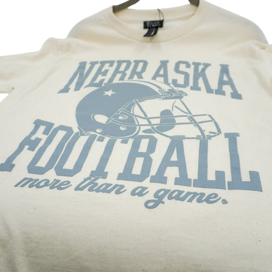 Nebraska Football Helmet Long Sleeve Shirt | Multiple Sizes | Lux by Leslie