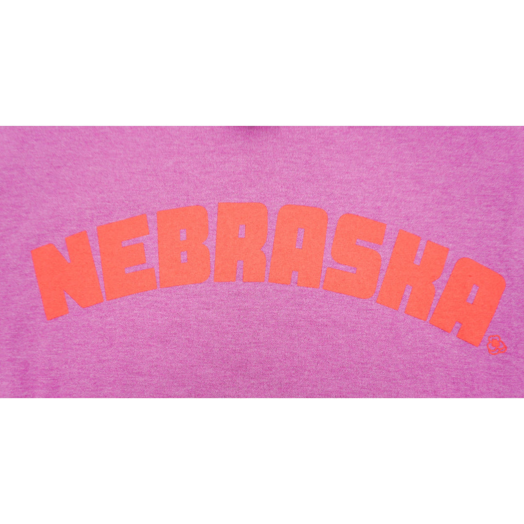 Purple Nebraska Tee | Multiple Sizes | Lux By Leslie