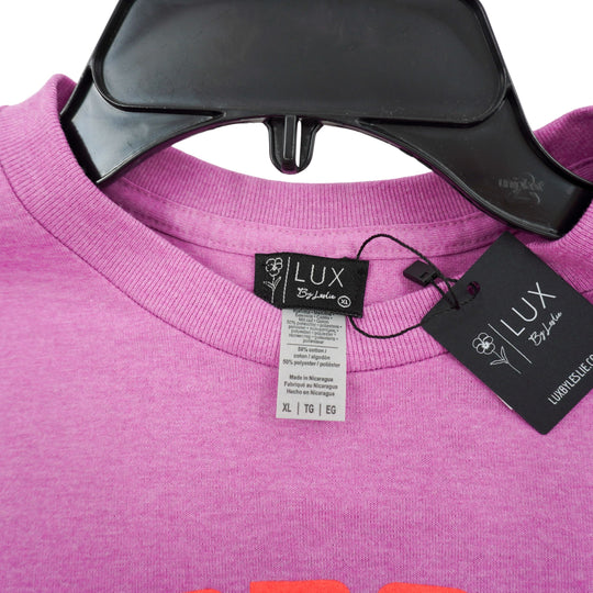 Purple Nebraska Tee | Multiple Sizes | Lux By Leslie