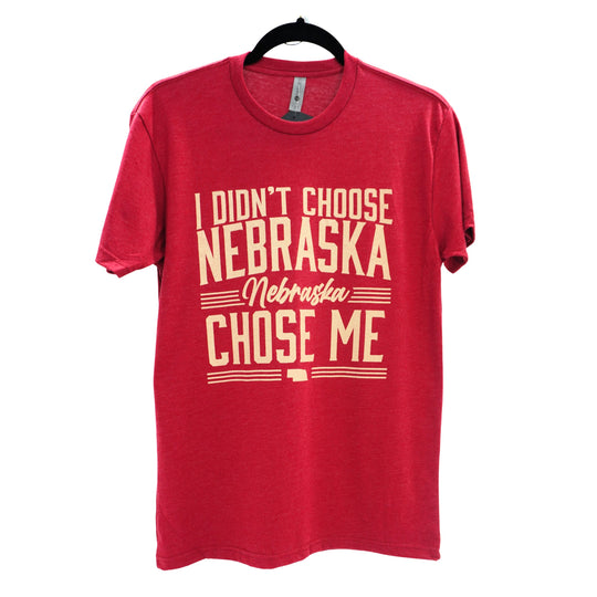 Nebraska Chose Me T-Shirt | Multiple Sizes | The Hex + The Hive