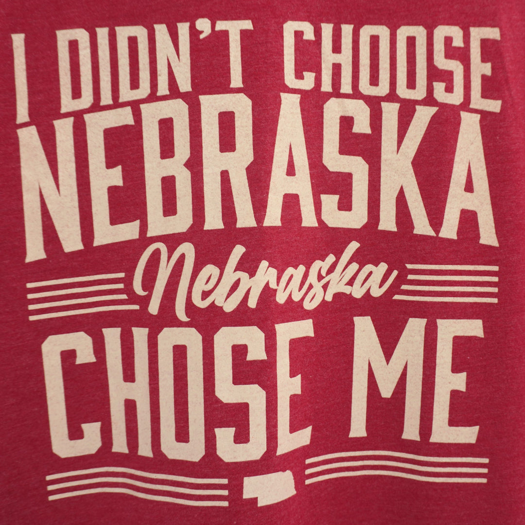 Nebraska Chose Me T-Shirt | Multiple Sizes | The Hex + The Hive