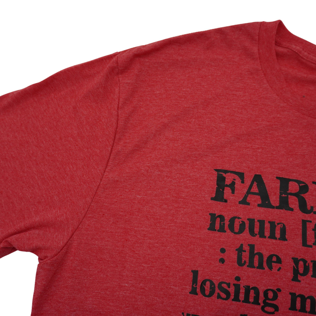 Farming Noun T-Shirt | Heather Steel Blue | Pretty and Fabulous