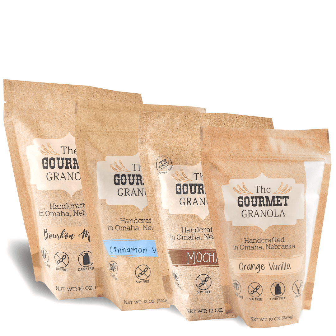 Granola 4 Bag Bundle - Nut Free Granola | The Gourmet Granola