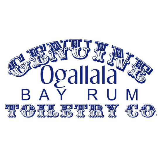 Ogallala Bay Rum Logo on a white background