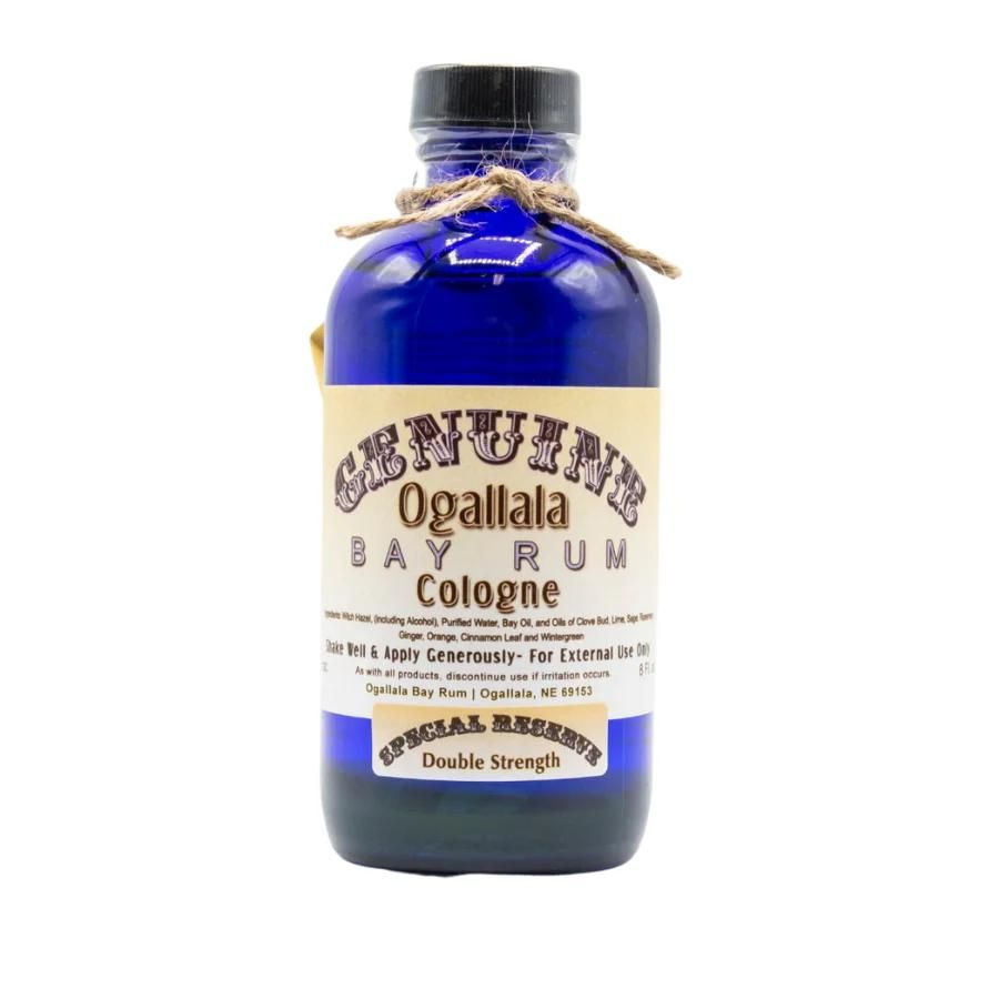 Ogallala Bay Rum Extra Strength Cologne on a white background