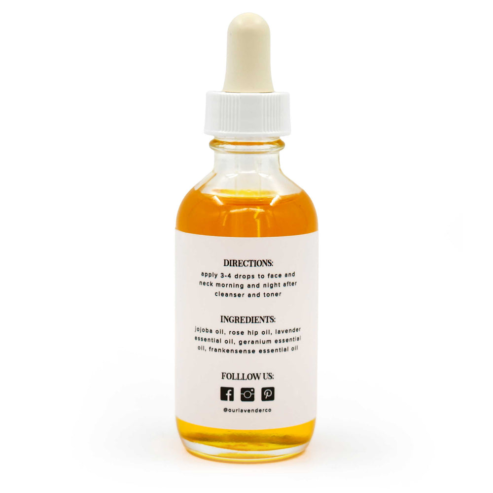 Lavender Infused Glow Potion Face Serum | 4.2 oz | Our Lavender Co