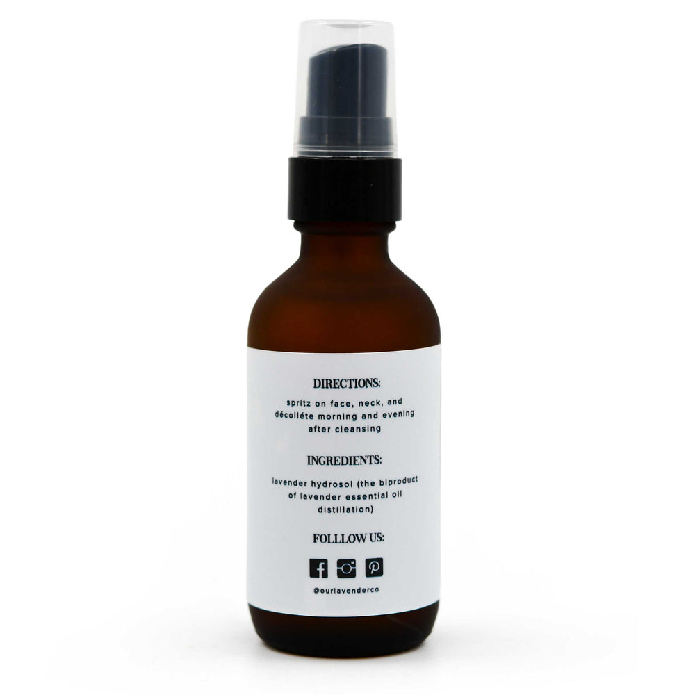 Lavender Facial Mist & Toner | 4.2 oz | Our Lavender Co