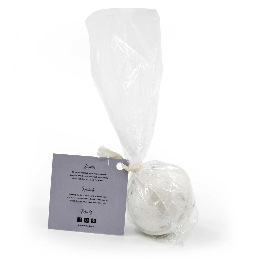 Lavender Bath Bomb | Multiple Scents | Our Lavender Co