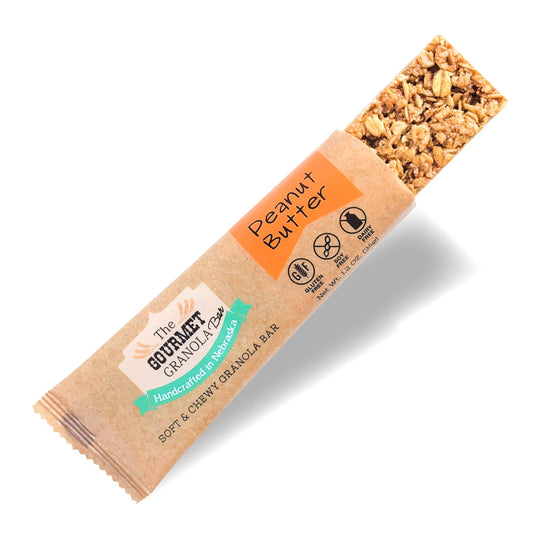 Peanut Butter Granola Bars | The Gourmet Granola