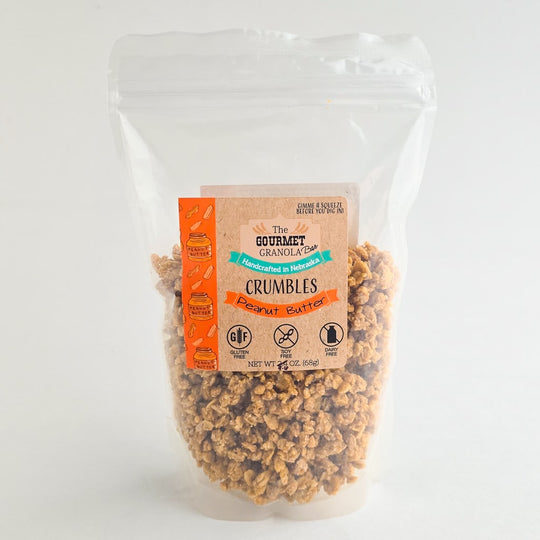 Peanut Butter Crumbles | The Gourmet Granola