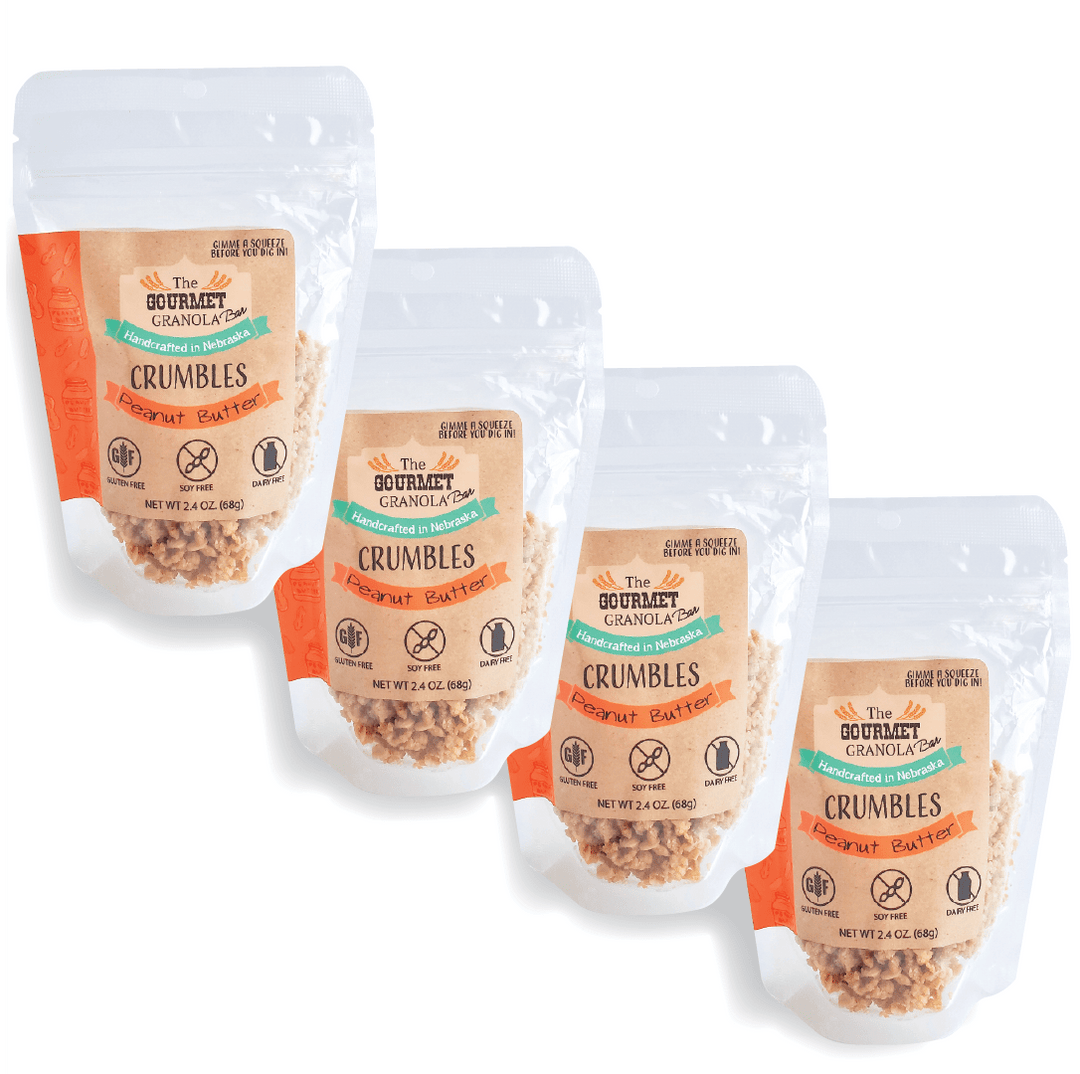 Peanut Butter Crumbles | The Gourmet Granola