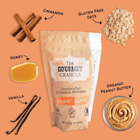 Peanut Butter Granola | The Gourmet Granola