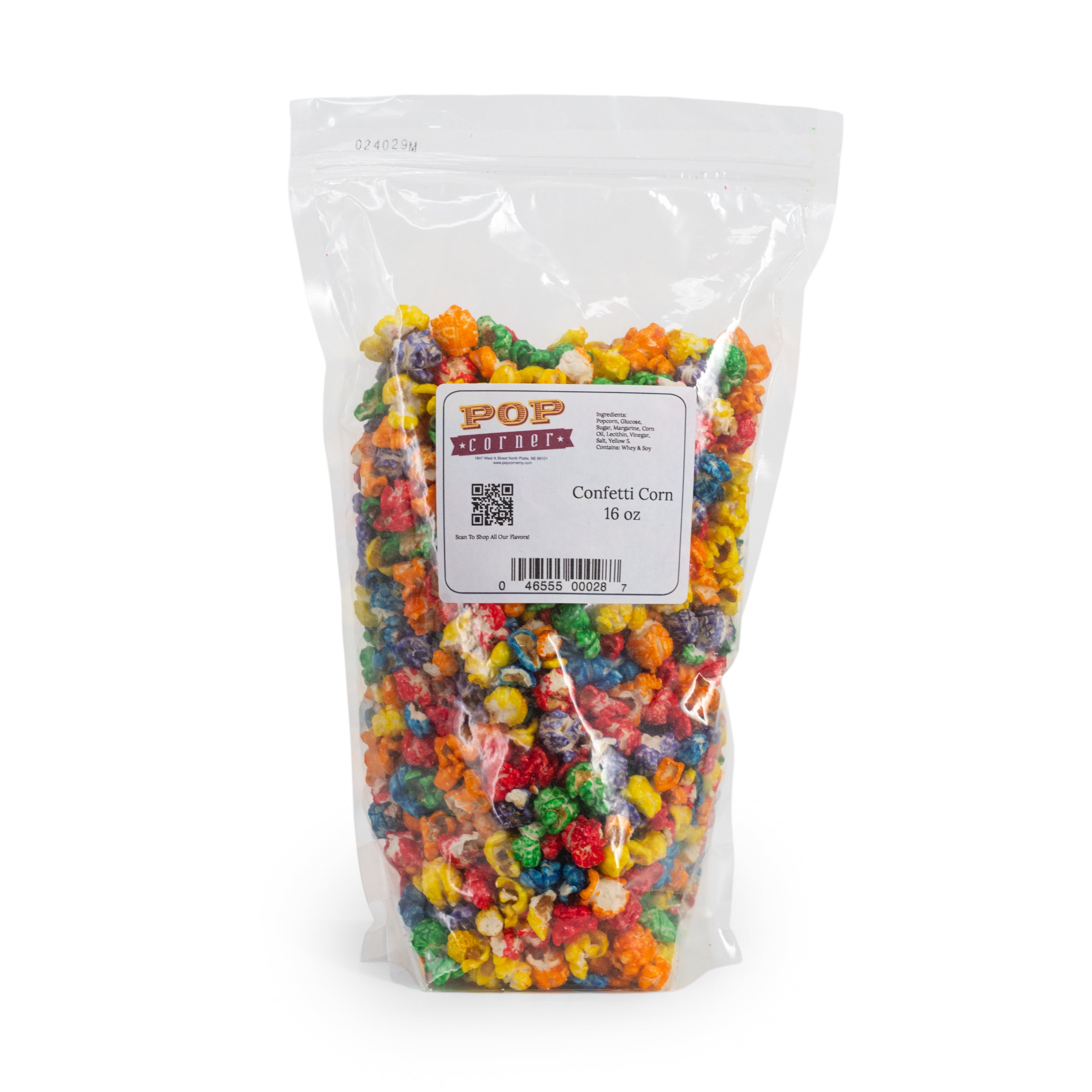 16 oz. Confetti Popcorn 