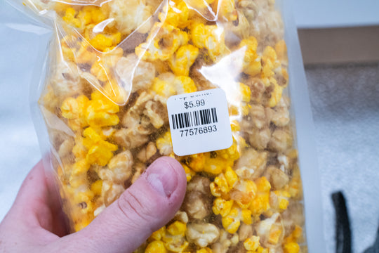 Cow Poke Blend | 4 oz. | 3 Pack | Caramel & Cheddar Popcorn Medley | Sweet & Salty Mix | Pop Corner | Made in North Platte, NE