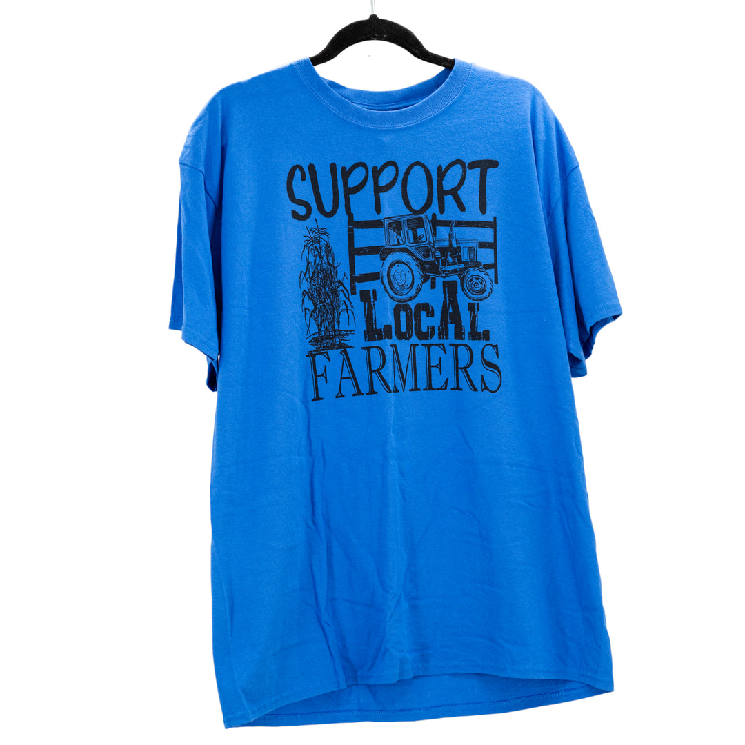 Support Local Farmers T-Shirt | Multiple Colors & Sizes | NE Farming Pride | Soft, Breathable Material | Pretty and Fabulous