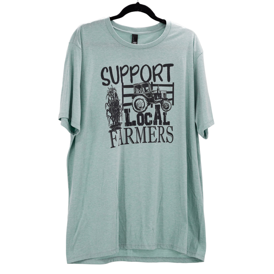 Support Local Farmers T-Shirt | Multiple Colors & Sizes | NE Farming Pride | Soft, Breathable Material | Pretty and Fabulous