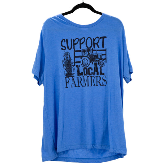 Support Local Farmers T-Shirt | Multiple Colors & Sizes | NE Farming Pride | Soft, Breathable Material | Pretty and Fabulous