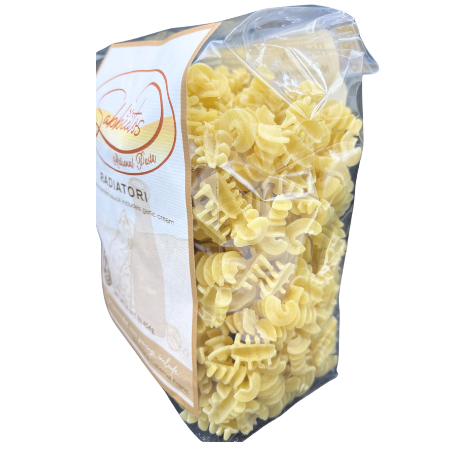 Hand Made Italian Based Artisan Pasta | Gigli Spiral Noodles | Made in Small Batches | Cooks in Under 10 Minutes