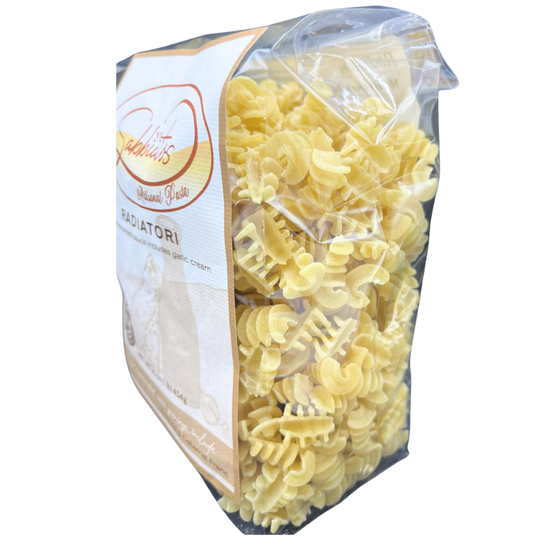Hand Made Italian Based Artisan Pasta | Gigli Spiral Noodles | Made in Small Batches | Cooks in Under 10 Minutes