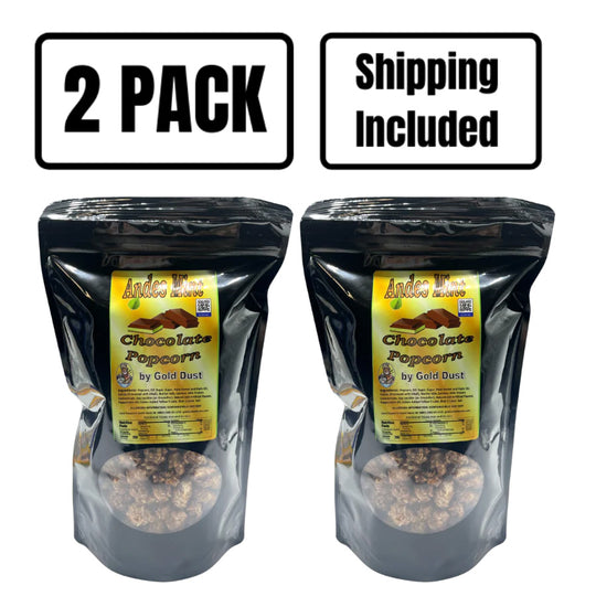 Mint Chocolate Covered Popcorn | 6 oz. Bag | 2 Pack | Minty, Sweet, and Salty Flavor | Mint Lovers' Favorite Snack |  Made With Rich, Creamy Chocolate | Freshly Popped | Sweet Popcorn Treat | Nebraska Popcorn | Shipping Included