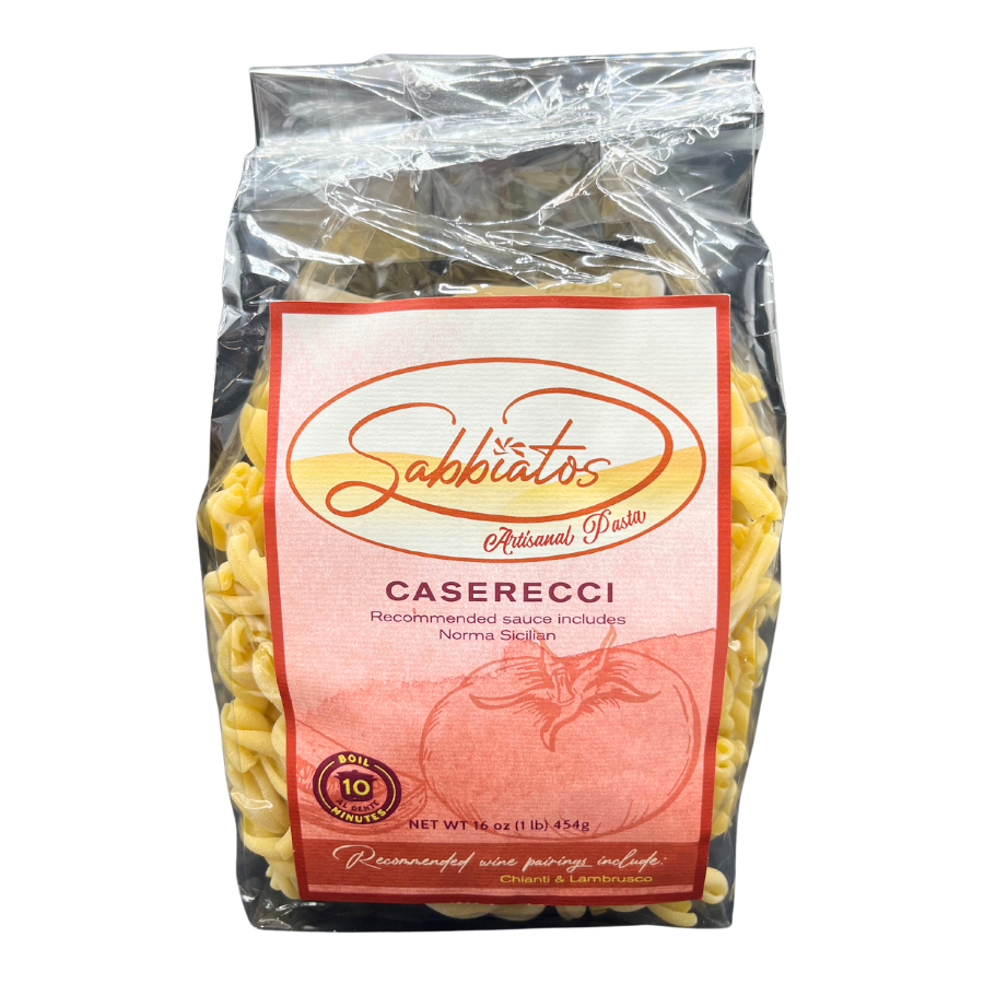 Hand Made Italian Based Artisan Pasta | Caserecci Spiral Noodles | Made in Small Batches | Cooks in Under 10 Minutes | Pack of 3 | Shipping Included