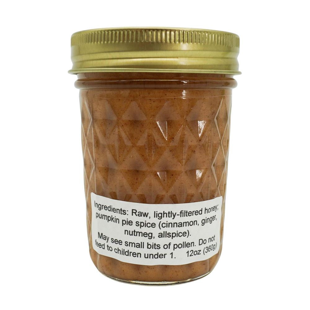 SALE | Pumpkin Spice Creamed Honey | 12 oz | Lance Honey Farms